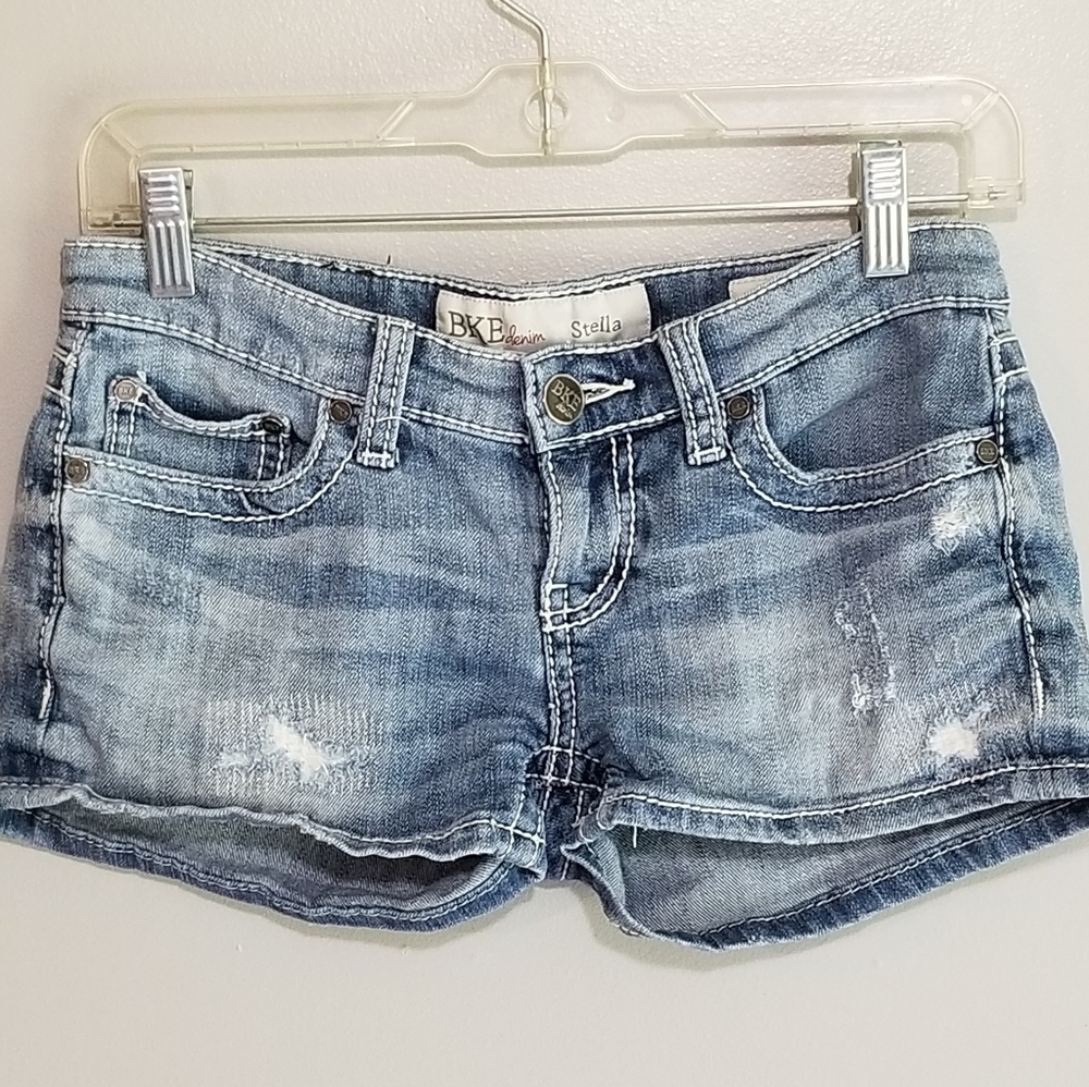 Womens Denim BKE Stella Shorts Size 24